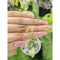 4.69 Ct. Citrine from Brazil Life Style