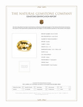 5.12 Ct. Citrine from Brazil Scan Report