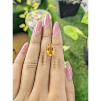 5.12 Ct. Citrine from Brazil Life Style