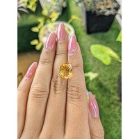 4.74 Ct. Citrine from Brazil Life Style