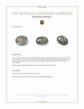 4.55 Ct. Cabochon Tourmaline from Mozambique Appraisal