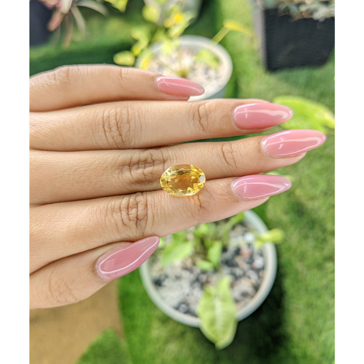 5.13 Ct. Citrine from Brazil