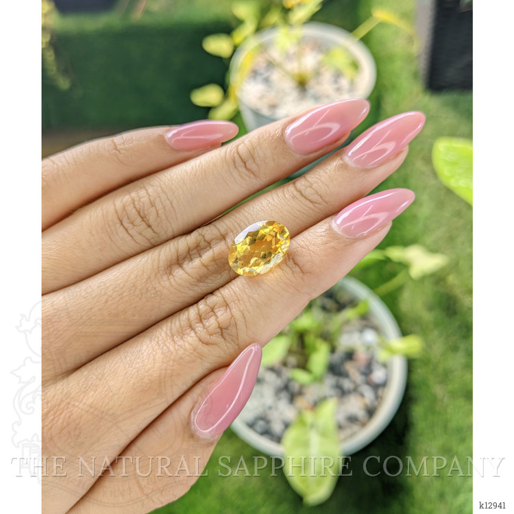 5.13 Ct. Citrine from Brazil