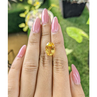 5.13 Ct. Citrine from Brazil Life Style