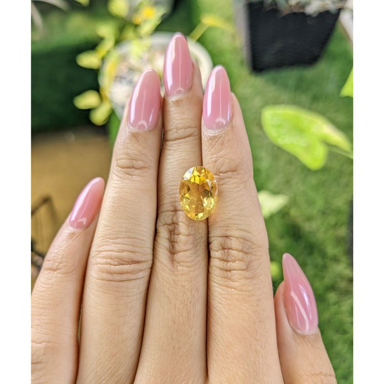 5.13 Ct. Citrine from Brazil
