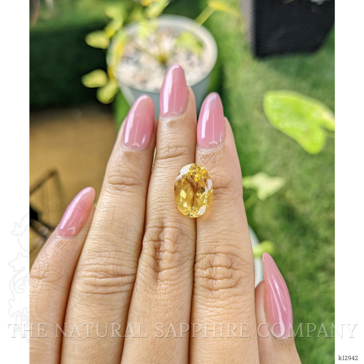 5.93 Ct. Citrine from Brazil