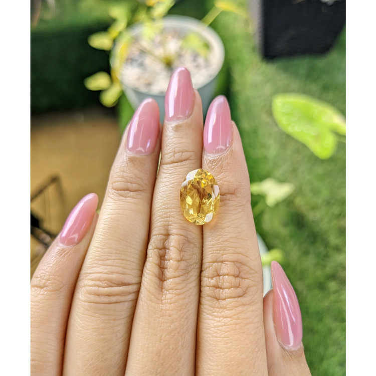 5.93 Ct. Citrine from Brazil