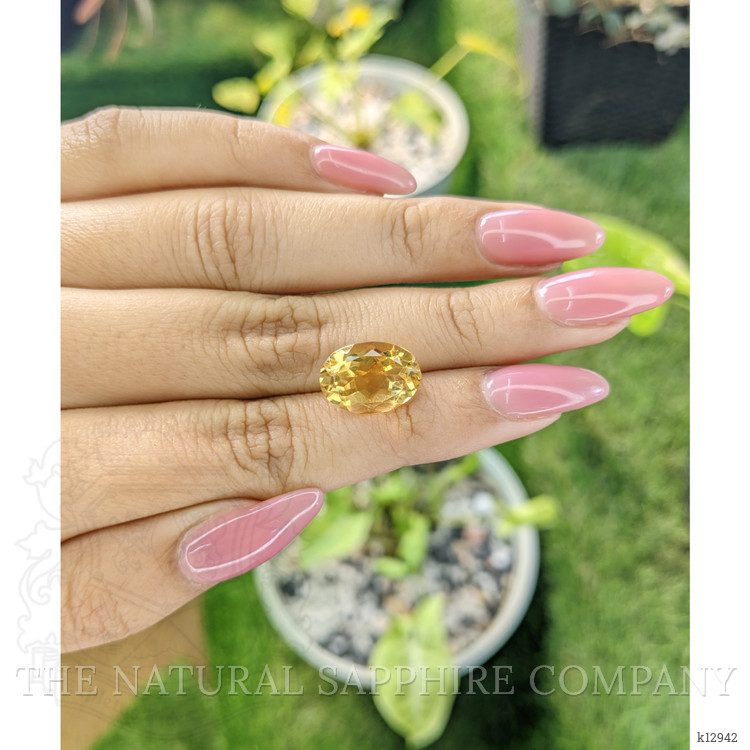 5.93 Ct. Citrine from Brazil