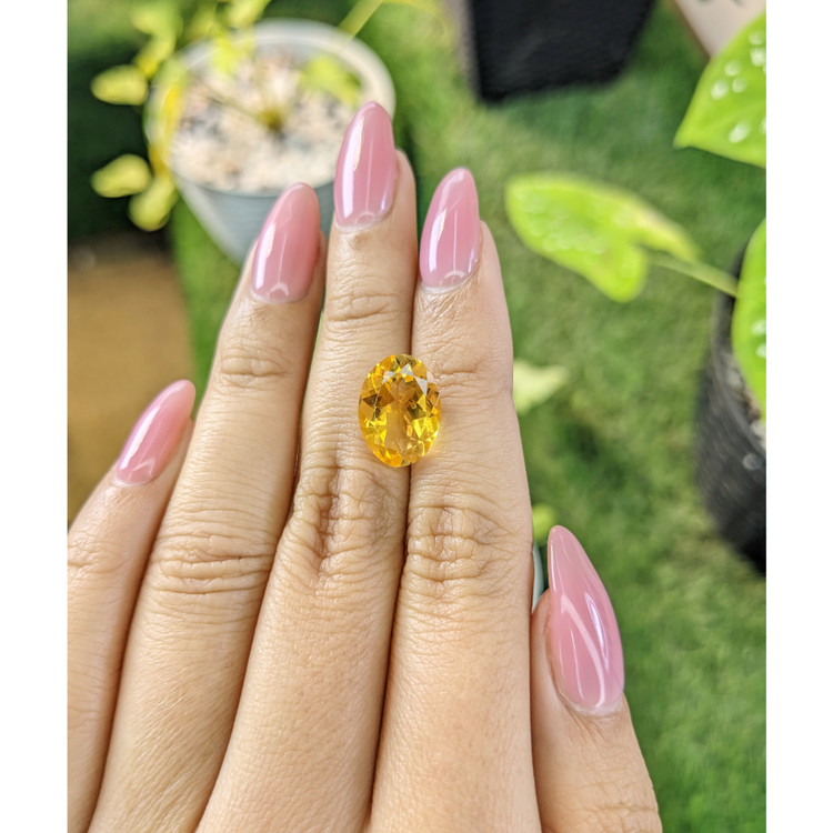 4.68 Ct. Citrine from Brazil