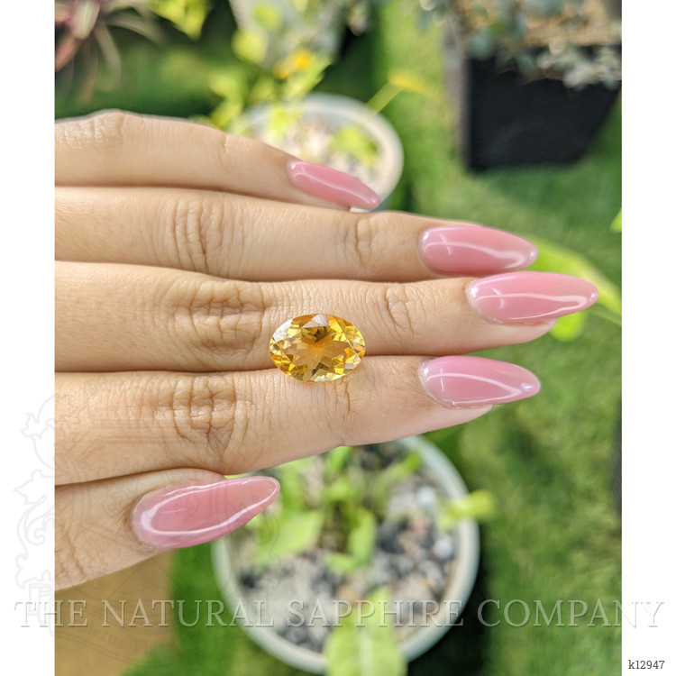 4.68 Ct. Citrine from Brazil