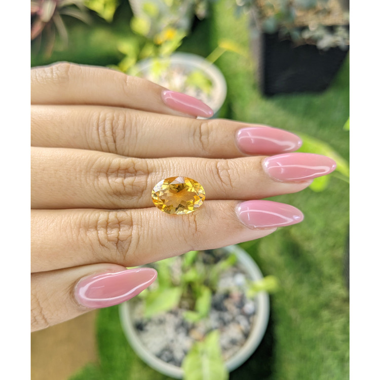 4.68 Ct. Citrine from Brazil