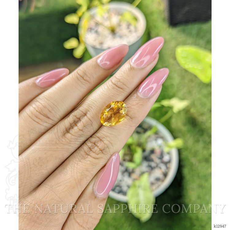 4.68 Ct. Citrine from Brazil