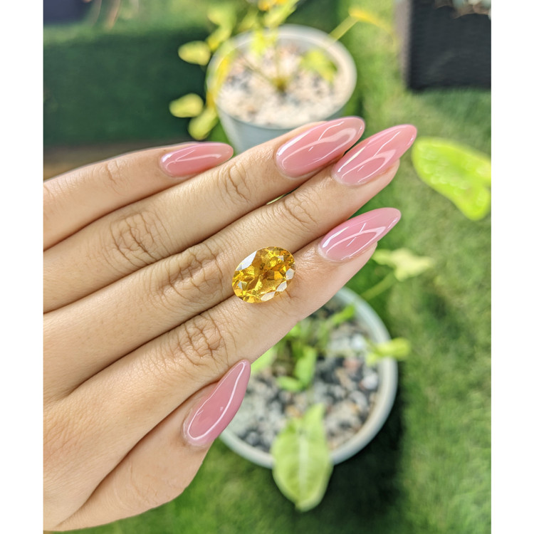 6.54 Ct. Citrine from Brazil