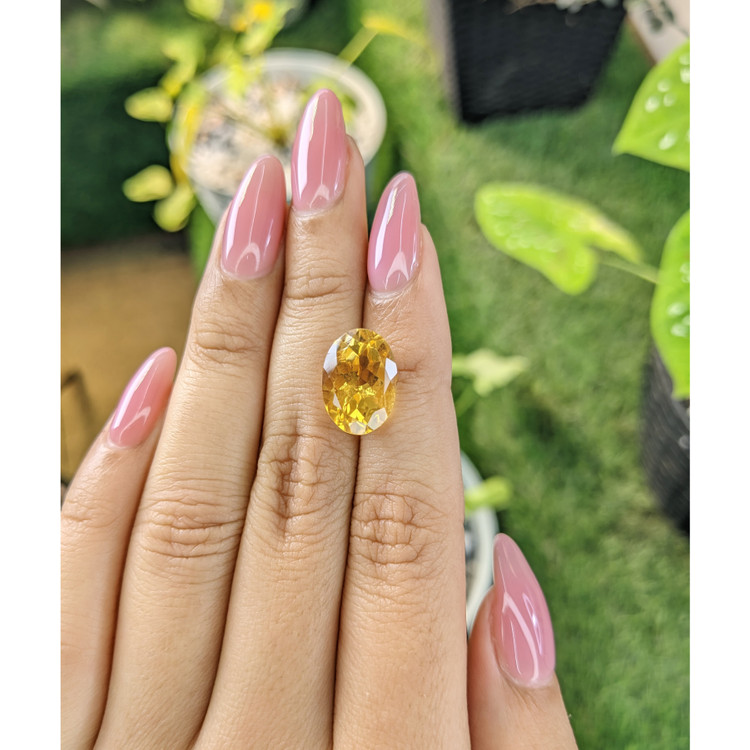 6.54 Ct. Citrine from Brazil