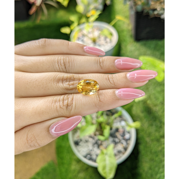 5.04 Ct. Citrine from Brazil