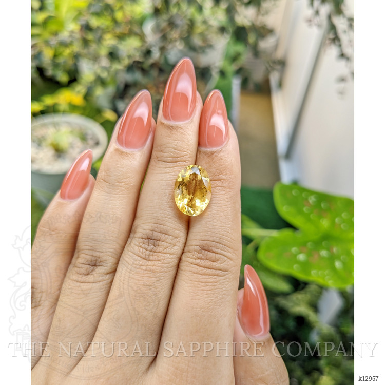 5.29 Ct. Citrine from Brazil
