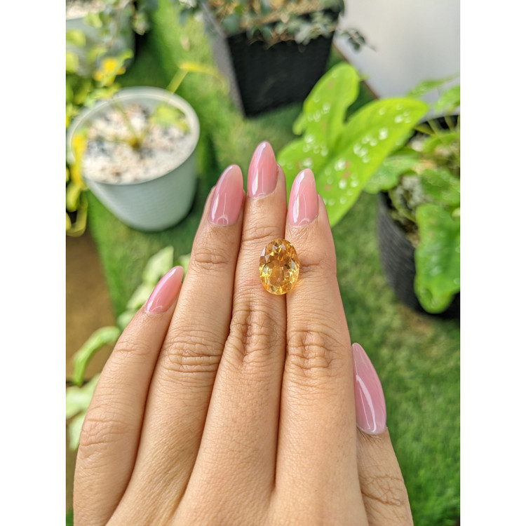 5.28 Ct. Citrine from Brazil
