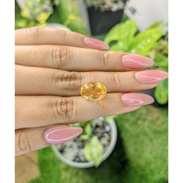 5.59 Ct. Citrine from Brazil