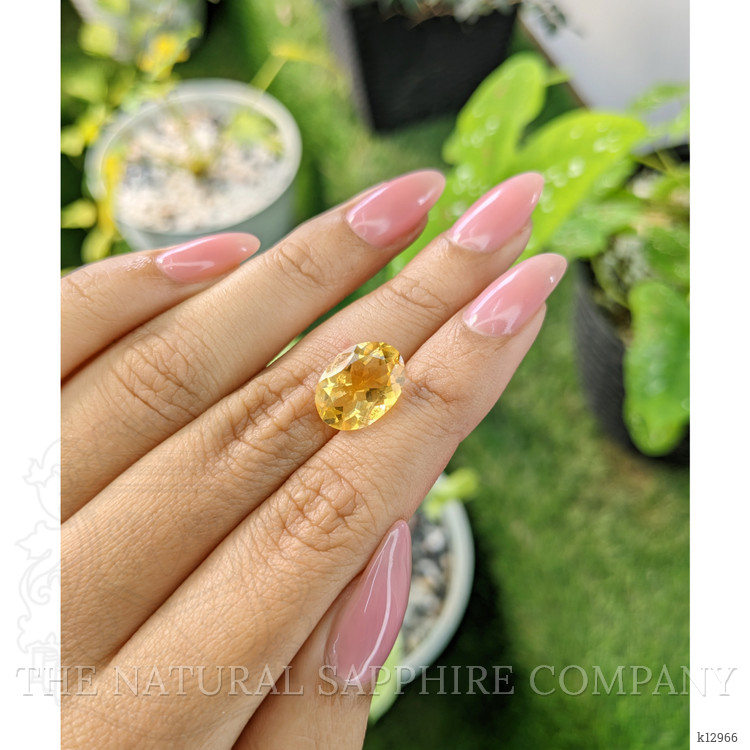 4.36 Ct. Citrine from Brazil