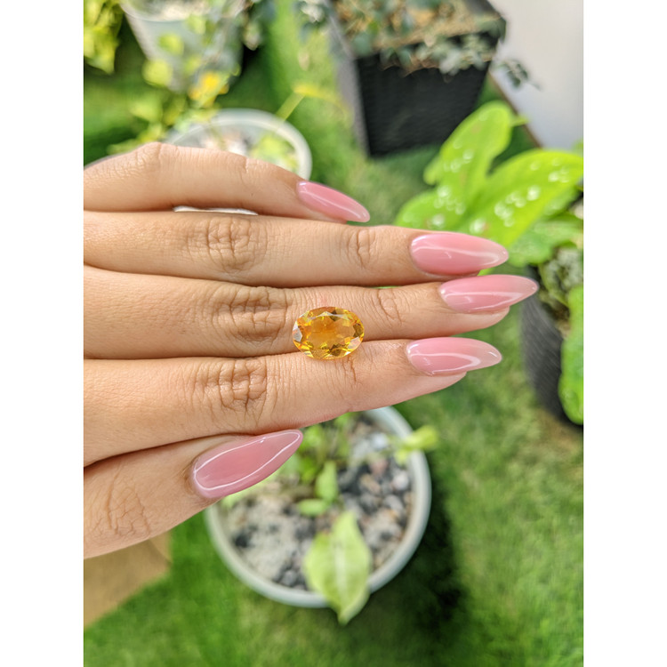 4.38 Ct. Citrine from Brazil