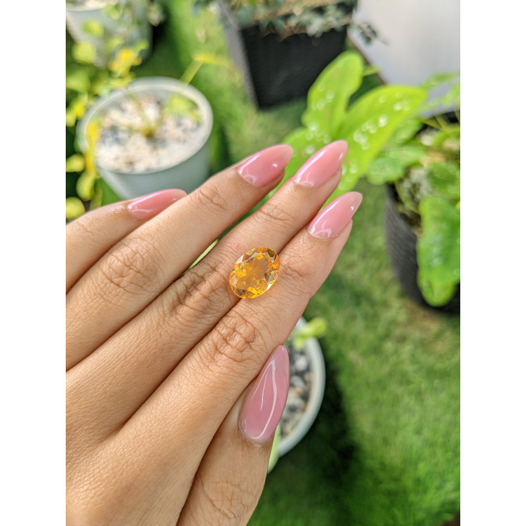 4.38 Ct. Citrine from Brazil