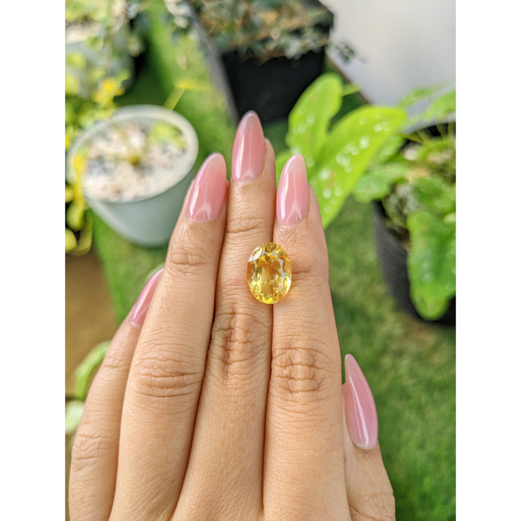 5.34 Ct. Citrine from Brazil