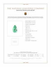 1.71 Ct. Beryl from Russia Scan Report