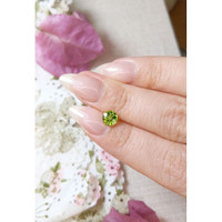 1.00 Ct. Peridot from Ceylon (Sri Lanka) Life Style