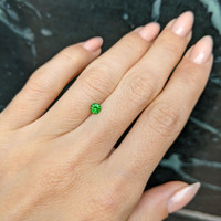 0.36 Ct. Tsavorite Garnet Life Style