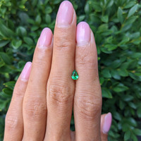 0.44 Ct. Tsavorite Garnet Life Style