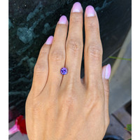 0.99 Ct. Amethyst from Ceylon (Sri Lanka) Life Style