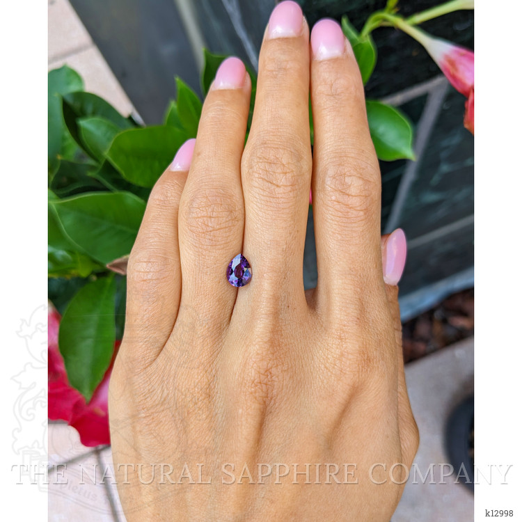 0.91 Ct. Amethyst from Ceylon (Sri Lanka)