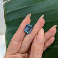 7.28 Ct. Aquamarine from Brazil Life Style
