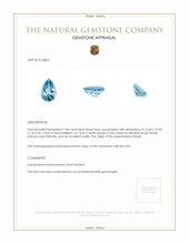 7.00 Ct. Aquamarine from Brazil Appraisal
