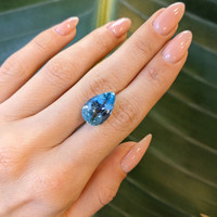 7.00 Ct. Aquamarine from Brazil Life Style