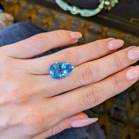 7.00 Ct. Aquamarine from Brazil Life Style