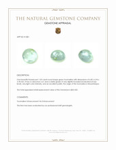 1.50 Ct. Cabochon Tourmaline from Mozambique Appraisal