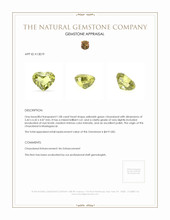 1.08 Ct. Chrysoberyl from Madagascar Appraisal