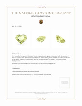 1.04 Ct. Chrysoberyl from Madagascar Appraisal