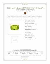 0.98 Ct. Chrysoberyl from Madagascar Scan Report