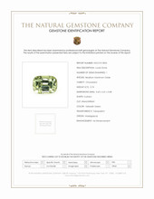 0.74 Ct. Chrysoberyl from Madagascar Scan Report