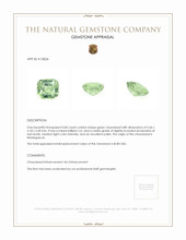 0.85 Ct. Chrysoberyl from Madagascar Appraisal