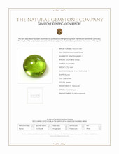 4.64 Ct. Cabochon Tourmaline from Mozambique Scan Report