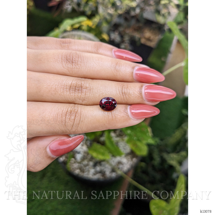 3.38 Ct. Garnet from Ceylon (Sri Lanka)