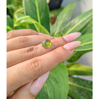 4.77 Ct. Cabochon Tourmaline from Mozambique Life Style