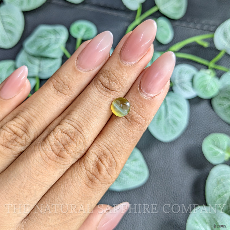 2.63 Ct. Cabochon Chrysoberyl from Ceylon (Sri Lanka)