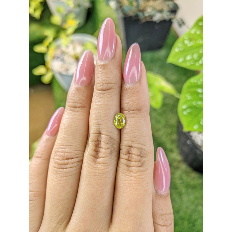 0.89 Ct. Sphene (Titanite) from Madagascar