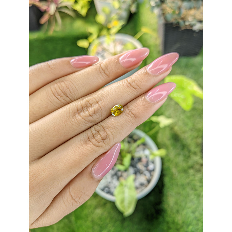 1.22 Ct. Sphene (Titanite) from Madagascar