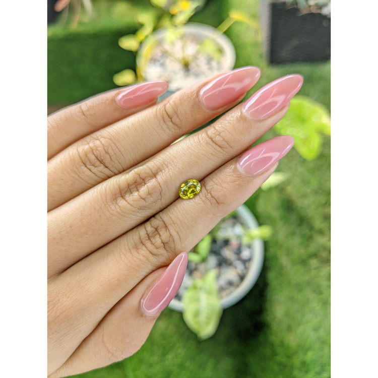 0.89 Ct. Sphene (Titanite) from Madagascar