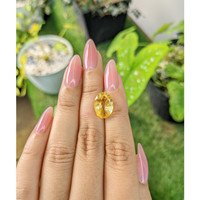 4.28 Ct. Citrine from Brazil Life Style